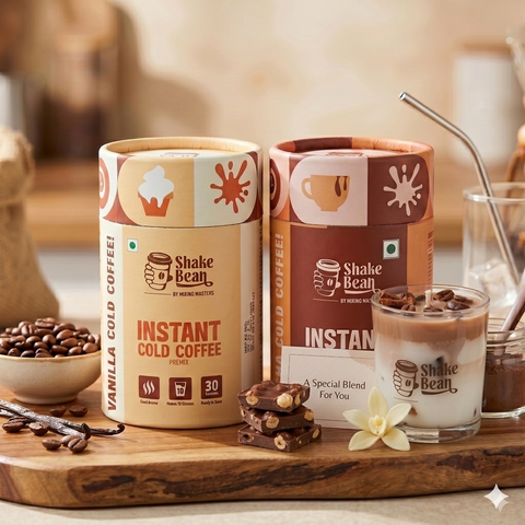 Vanilla + Mocha Combo with Candle
